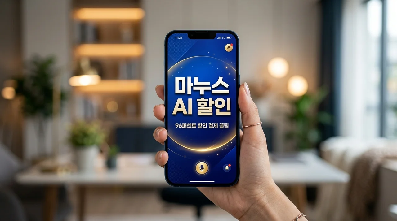 마누스 AI 할인 96% 받는 법: 안드로이드 32,000원 결제 및 사용법 총정리