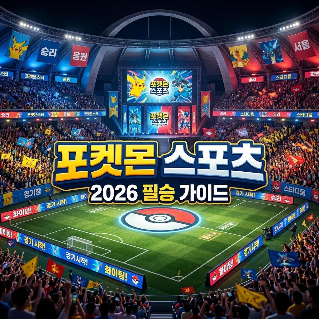 포켓몬 스포츠데이 2026 예약 방법 및 입장 가이드 총정리