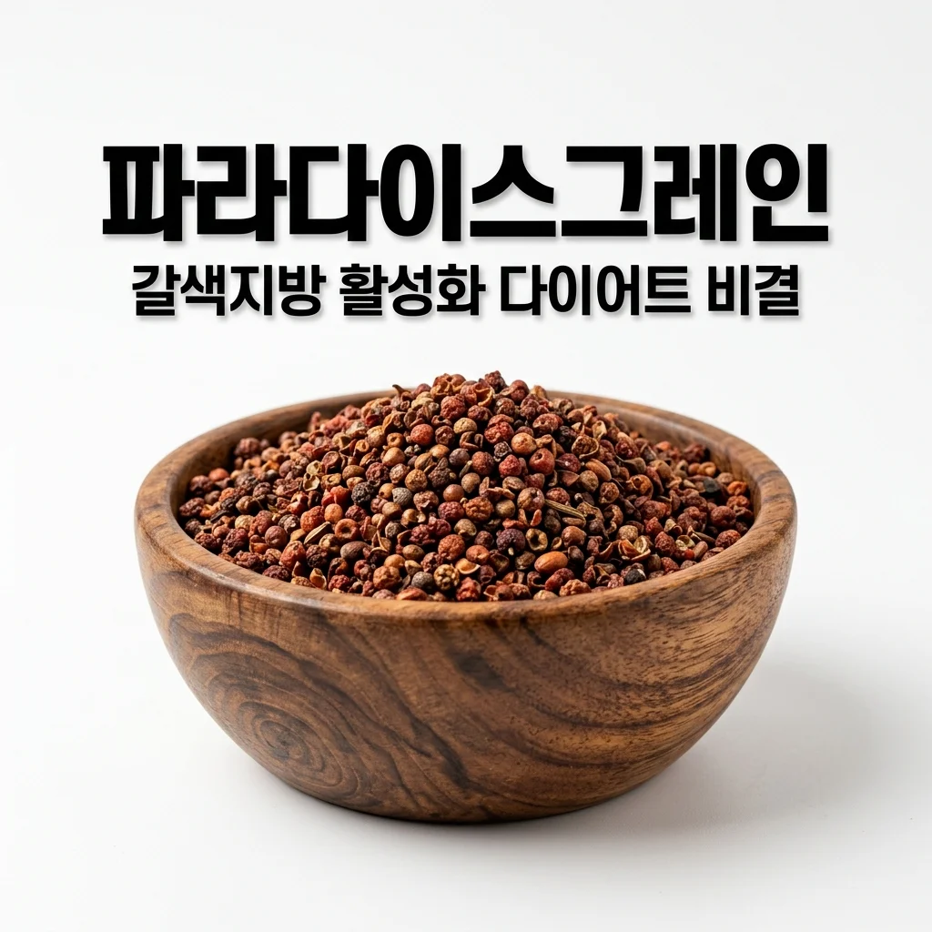 파라다이스그레인 효능 가격, 갈색지방 태우는 다이어트 비결 정리