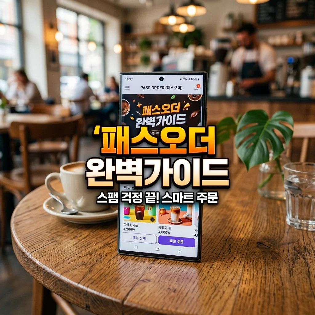 패스오더 선물 스팸일까? 사용법부터 혜택까지 완벽 가이드