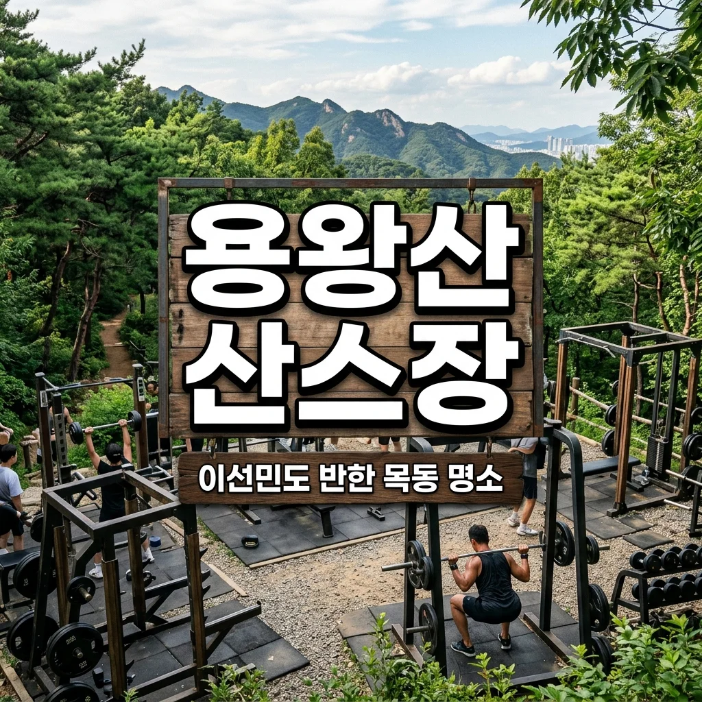 용왕산 산스장 위치 및 기구 총정리: 나혼자산다 이선민도 반한 운동 명소
