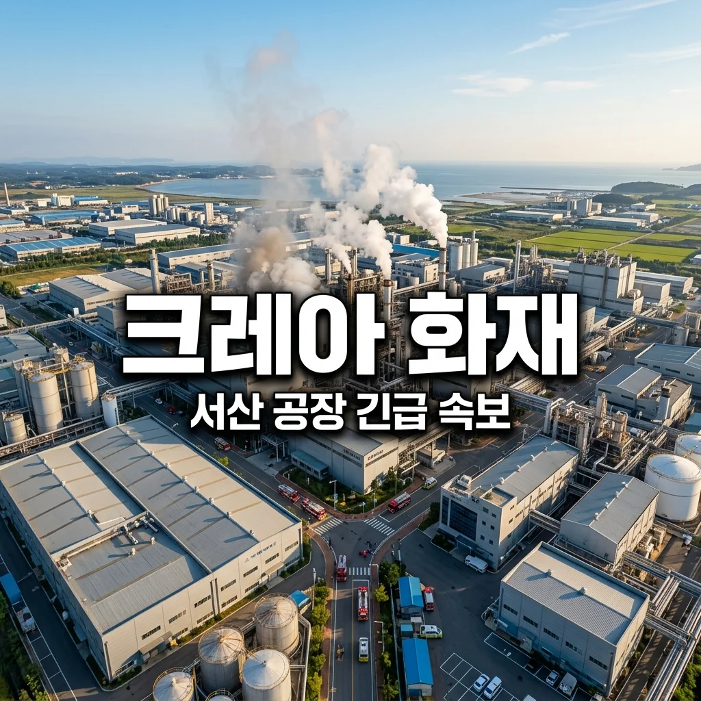 크레아 화재 서산 공장 불길 원인과 피해 상황 및 대응 방법 완벽 정리